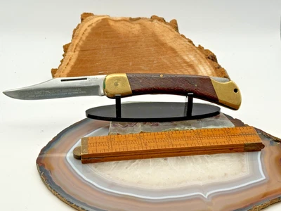 Cazador plegable vintage (1er trimestre 1969) Puma 970 Plainsman hoja única--1655,25 Foto 1 de 4