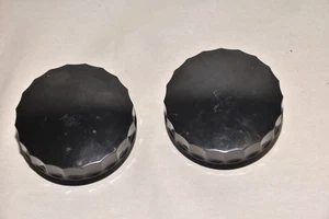 Hammarlund HQ-150  part - PAIR LARGE BAKELITE CONTROL KNOBS - Picture 1 of 4