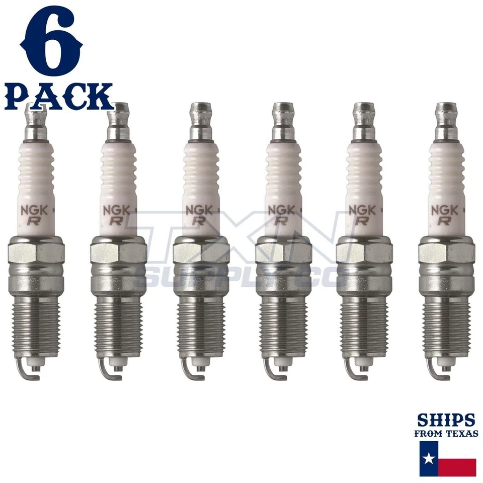 Paquete de 6 bujías NGK V-Power 2001 para Mercury Sable V6 3,0 L Foto 1 de 3