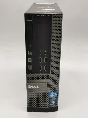 Dell OptiPlex 790 SFF PC Intel Core i5-2400 @3.10GHz 8GB RAM 120GB SSD Win 10 - Image 1 of 4