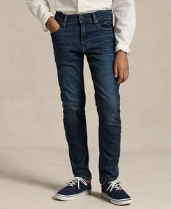 Polo Ralph Lauren Big Boys Eldridge Skinny-Fit Jeans Peyton Wash Size 16 - Picture 1 of 5