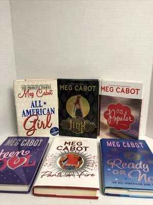 Meg Cabot First Edition All American Girl, Teen Idol, Jinx, Pants On Fire +2 HC - Image 1 of 4