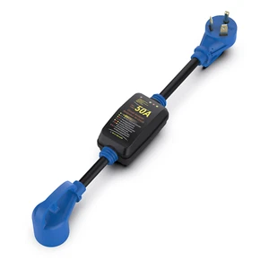 30/50 Amp RV Surge Protector LED Indicator Light for Camper Trailer Mobilhome - Picture 1 of 7