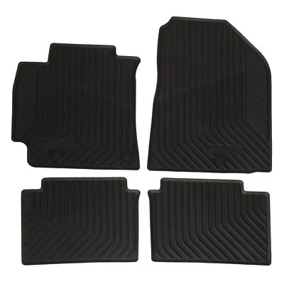 OEM NEW 2019-2021 Kia Forte Front and Rear All Weather Floor Mats M6F13-AC000 - Image 1 of 4