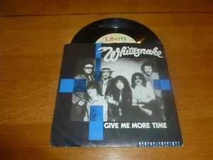 WHITESNAKE - Give Me More Time - 1984 UK 2-track 7" Vinyl Single - Picture 1 of 6
