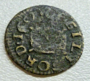 Guildford Surrey 17th Century 1/4d Farthing Token W126 Thomas Thompson 1657 - Picture 1 of 3