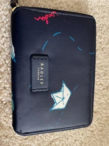 Radley London Paper Boats Wallet EUC - Picture 1 of 3