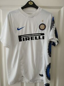  Inter Milan Away Shirt 2010-2011 Dragon Design Medium 