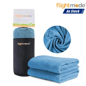 Large Microfiber Travel Towel Sport Beach Towels Quick Dry Ultra Absorbent Delux - Picture 1 of 19
