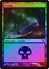 Swamp (257) FOIL Innistrad NM Basic Land MAGIC THE GATHERING MTG CARD ABUGames