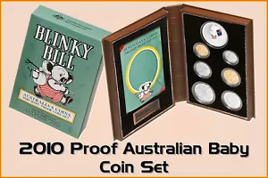 Juego de monedas Baby Proof 2010 'Blinky Bill' - Imagen 1 de 5