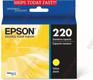 NEW GENUINE EPSON 200 YELLOW T200420 INK CARTRIDGE EXP: JAN/2022 - Picture 1 of 2
