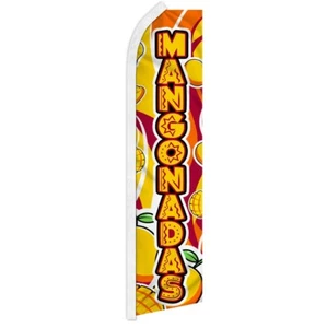 Mangonadas Werbung Swooper Feder Flagge Konzessionen Getränke - Bild 1 von 2