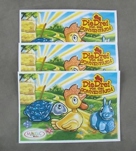 Satz BPZ die drei von der Sonnenfarm 2005 UeEi Spielzeug Überraschungsei - Bild 1 von 2