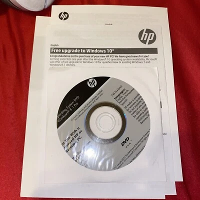 HP Operating System DVD Windows 8.1 Pro 748764-DN2 disc plus free upgrade - Image 1 of 4