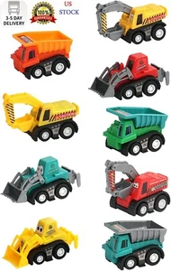 Fajiabao Construction Toy Cars for 3+ Years Old Toddler Boy Toys Mini Pull Back - Picture 1 of 9