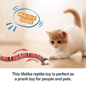 Usb Charging Smart Sensing Snake Pet Dog Cat Toys Electron Interactive Toys