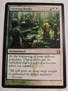2012 Wizard Coast Magic The Gathering Return to Ravnica Growing Ranks 217 Card - Picture 1 of 2