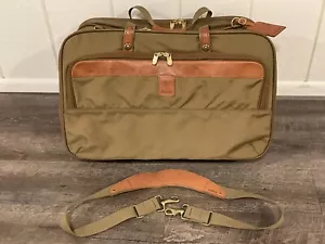 Vtg Hartmann 21” Carry On Weekender Travel Bag Intensity Belting Luggage Expand - Picture 1 of 24