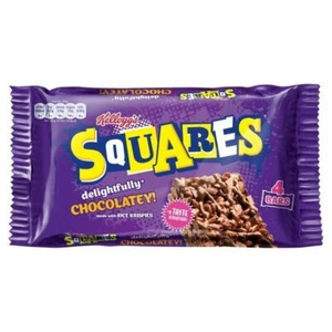 Kellogg's Rice Krispie Chocolate Squares 4 x 36g - Picture 1 of 1