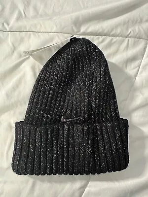 Gorro para mujer Nike Sportswear 'Black Sparkle' [DM8404-010] talla única Foto 1 de 4