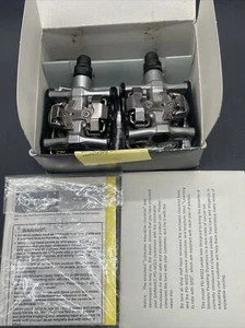 NEW & Boxed Vintage Shimano SPD Compatible Pedals PD-M323 Pedals Set w/ Booklet - Picture 1 of 4