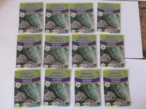CLEARANCE: 12 pack LOT McKenzie Organic: LETTUCE Romaine Garden Seeds - Picture 1 of 2