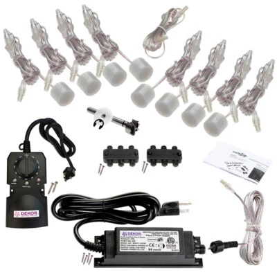 DEKOR Dek Dots Recessed LED Deck Lights for Porches, Patios, Outdoor Lighting - Image 1 of 4