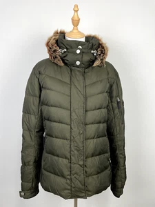 Bogner Fire+Ice Green Individual Real Down Women's Puffer Jacket Size XL - Picture 1 of 24