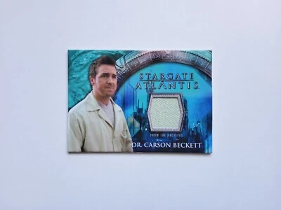 Stargate Atlantis Season 3 & 4 Costume Card Dr. Carson Beckett – Lab Coat - Image 1 of 2