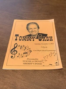 Rare - Tommy Cash Caro High School Michigan Program  - Bild 1 von 9