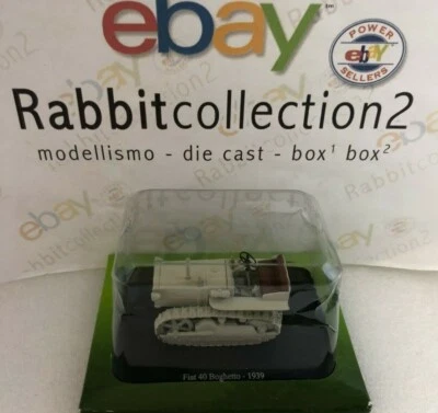 DIE CAST TRATTORE  " FIAT 40 BORGHETTO - 1939 "  SCALA 1/43# - Immagine 1 di 2