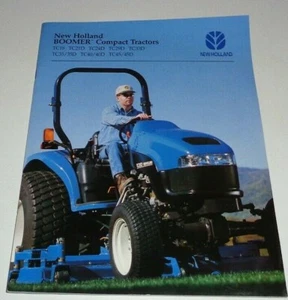 *New Holland TC18 TC21D TC24D TC29D TC33D TC35/D TC40/D TC45/D Tractor Brochure - Picture 1 of 3