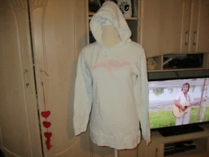 weisser kaputzenpullover,original KangaROOS,gr 36,baumwolle,sehr gut - Bild 1 von 8