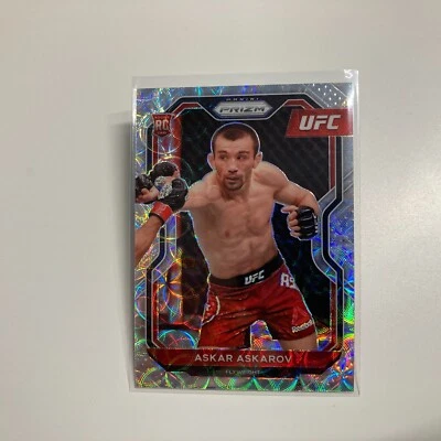 Askar Askarov 2021 Panini Prizm UFC Premium Box Set Scope Rookie Card 39/99 #8 - Image 1 of 4