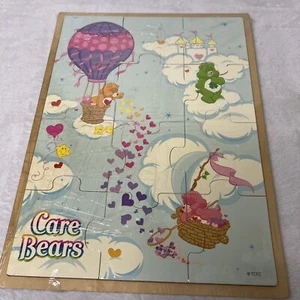 Care Bears Wooden Puzzle TCFC 12 Jumbo Pieces 24x10.5” - Picture 1 of 9