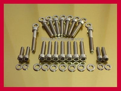 Kit de parafusos de aço inoxidável tampa frontal do motor para BMW R1200C R1100 R850 R GS RT RS - Imagem 1 de 2