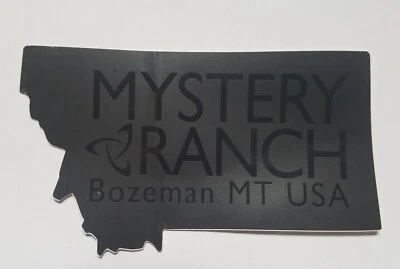 Mystery Ranch Backpacks Decal Sticker 5" x 3"