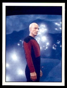 Pegatina Panini Star Trek 1987 Picard antes pantalla de visualización No. 132 - Imagen 1 de 2