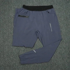 Alphalete Pants Mens Medium Joggers Zip Pocket Fitness Tapered Gym Athletic - Picture 1 of 9