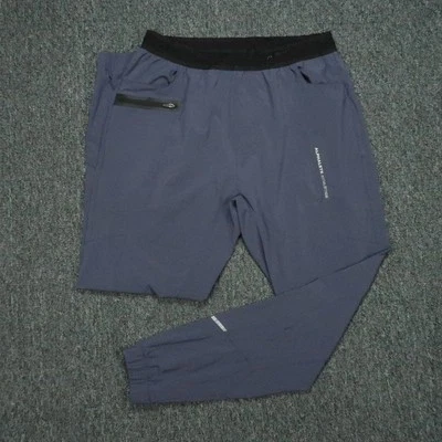 Pantalones Alphalete Para Hombres Medianos Joggers Cremallera Bolsillo Fitness Cónicos Gimnasio Atléticos Foto 1 de 4