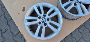 1x Alufelge 16 Zoll 6.5" 5x112 VW Tiguan Rim Wheel - Bild 1 von 9