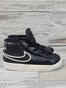 Nike blazer unisex bambino metà '77 SE2 TD sneakers nero/grigio taglia 9C scarpe - Foto 1 di 9