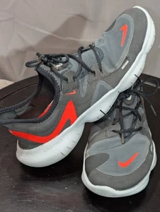 Nike Free RN 5.0 Para hombres Talla 8.5 Negro/Rojo/Gris SBR Zapato para Correr   - Imagen 1 de 9
