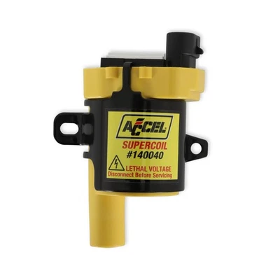 140040ACC Ignition Coil- SuperCoil- 1999-2007 GM LS Truck 4.8/5.3/6.0L- Yellow- - Image 1 of 4