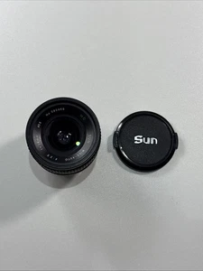 Sun MC 28mm F2.5 Manual Focus Wide Angle Lens PK - Picture 1 of 3
