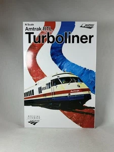 Turbocompressore scala N Rapido DCC pronto Amtrak fase V 525005 nuovo - Foto 1 di 3