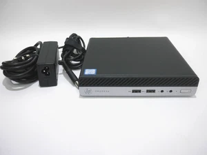 HP ProDesk 400 G5 Mini PC WiFi i3-9100, 8gb RAM, 240GB NVMe SSD, 1 T B HDD WIN11 - Zdjęcie 1 z 6