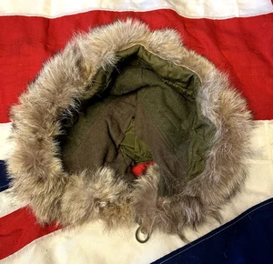 M-1951 M 51 (Poplin) US Army Mod Fishtail Parka Fur Hood M-51 - Picture 1 of 22