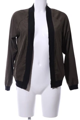 ICHI Chaqueta corta Mujeres Chaqueta Talla EU 34 caqui-negro look casual - Imagen 1 de 4